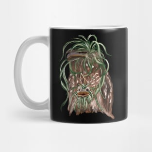 Frogmouth + Spider Plant Mug